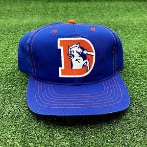 Vintage Denver Broncos Annco Snapback Sports Specialties Hat Big Logo 90s NOS
